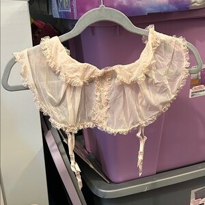 Victoria Secret Pink Lace Trimmed Women's garter